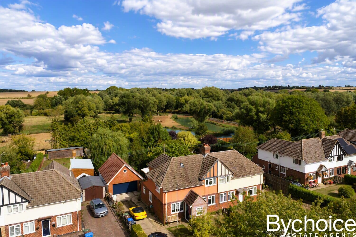 Coronation Cottages, Great Wratting, Haverhill, Suffolk